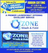Ozone Wash and Fold Laundromat